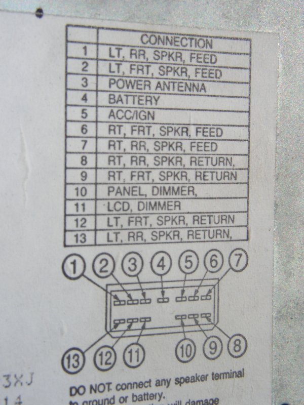 JeepForum.com - 94 stereo wiring harness